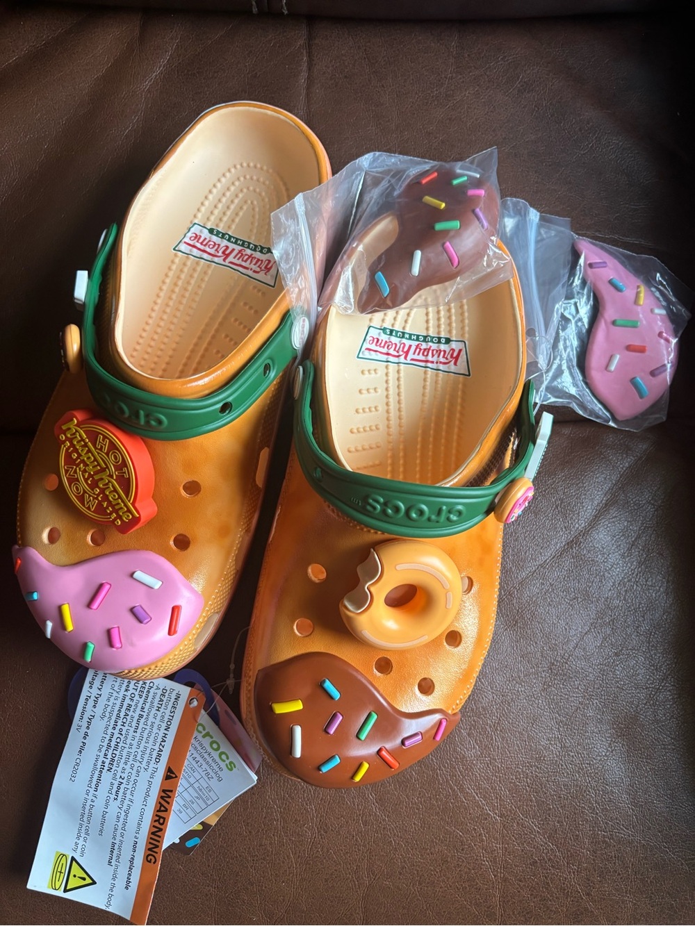 Crocs Krispy Kreme Sprinkle Donut Clogs - Picture 2 of 8